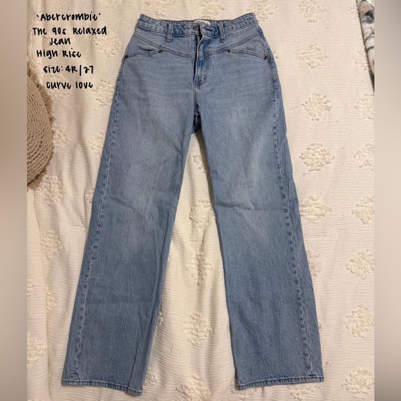 abercrombie ‘the 90s relaxed jean’ - Picture 1 of 5